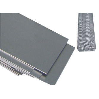 Titanium plate(sheet) for heat exchanger